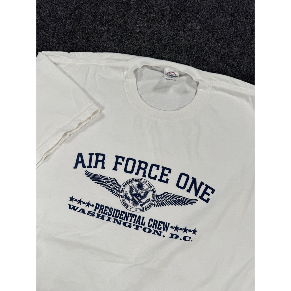 VTG Air Force One Presidential Crew Washington DC T Shirt Delta XL USA